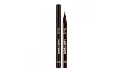 holikaholika TAIL LASTING SHARP PEN LINER 02 INK BROWN 1Box (30ea)