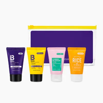 holikaholika HOLIKA HOLIKA Biotin Travel Kit (shampoo30ml+treatment30ml+bodywash30ml+cleansingform30ml) 1Box (1ea)