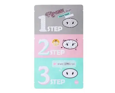 holikaholika Pig-nose clear black head 3 step kit(10pcs)(Russia) 1Box (30ea)