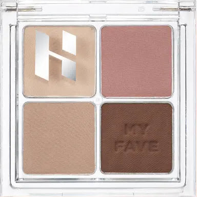 holikaholika My Fave Eye shadow Pallete 04 Truffle 6.5g 1Box (30ea)