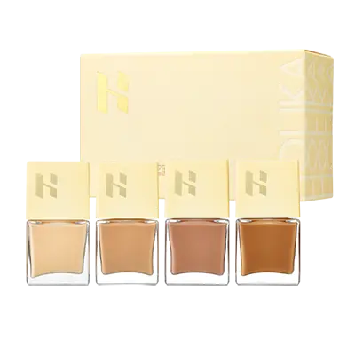 holikaholika Nail Glazed 4 in 1 kit 1Box (30ea)