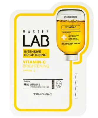 TONYMOLY Tonymoly Master Lab Vitamin C Brightening Sheet Mask 1Box (10ea)