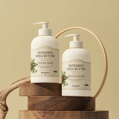 SKIN FOOD INTENSIVE SHEA BUTTER CREAM WASH(R22) 450ml 1Box (10ea)