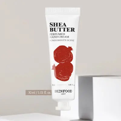 SKIN FOOD SHEABUTTER PERFUMED HAND CREAM(POMEGRANATE SCENT) 30ml 1Box (10ea)