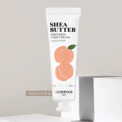 SKIN FOOD SHEABUTTER PERFUMED HAND CREAM(PEACH SCENT) 30ml 1Box (10ea)