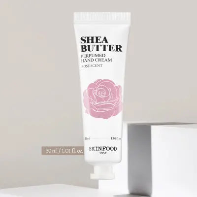 SKIN FOOD SHEABUTTER PERFUMED HAND CREAM(ROSE SCENT) 30ml 1Box (10ea)