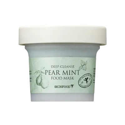 SKIN FOOD PEAR MINT FOOD MASK 120g 1Box (10ea)
