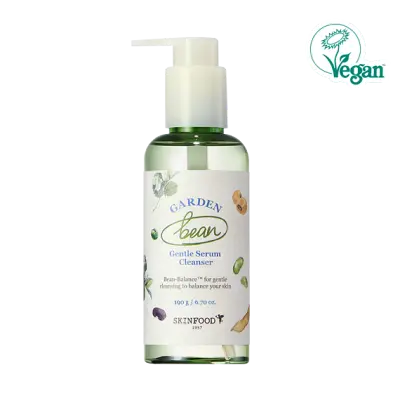 SKIN FOOD GARDEN BEAN GENTLE SERUM CLEANSER 190g 1Box (10ea)
