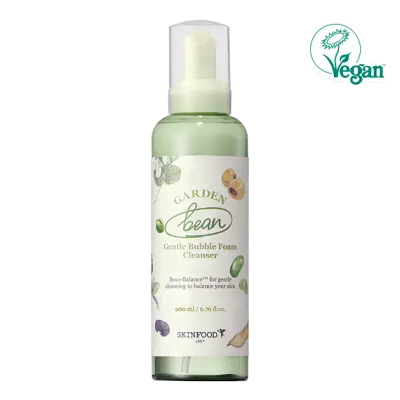 SKIN FOOD GARDEN BEAN GENTLE BUBBLE FOAM CLEANSER 200ml 1Box (10ea)