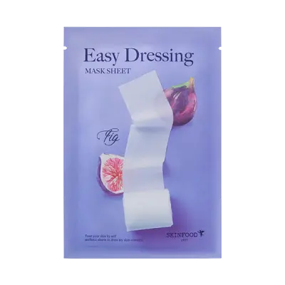 SKIN FOOD EASY DRESSING MASK SHEET, FIG JELLY 37g 1Box (20ea)