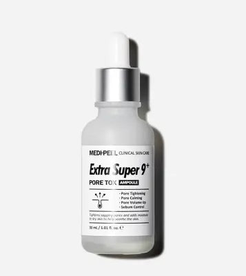 Medipeel EXTRA SUPER 9 PLUS PORE TOX AMPOULE 30ml 1Box (100ea)