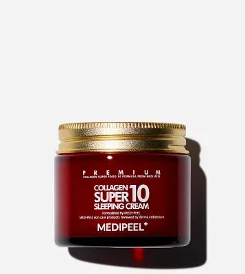 Medipeel COLLAGEN SUPER10 SLEEPING CREAM 70ml 1Box (56ea)