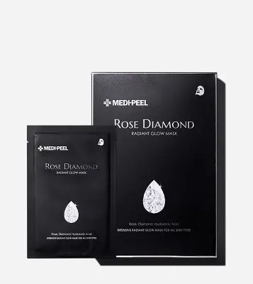 Medipeel ROSE DIAMOND RADIANT GLOW MASK SHEET 25ml*10pcs 1Box (30ea)