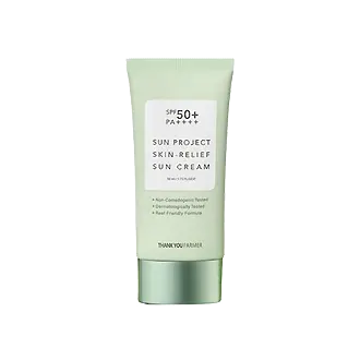 THANK YOU FARMER Sun Project Skin Relief Sun Cream 50ml 1Box (10ea)