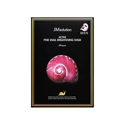 JM solution JM SOLUTION Active Pink Snajl Brightening Mask 30ml*10ea 1Box (40ea)