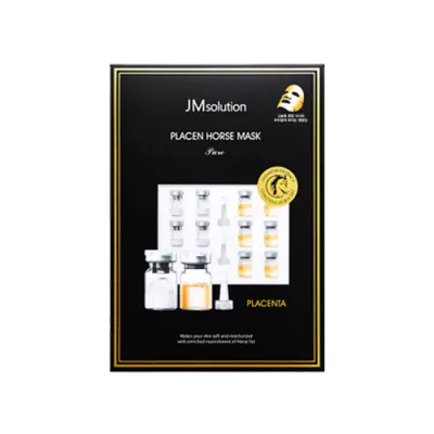 JM solution JMsolution Placen Horse Mask Pure 35ml*10ea 1Box (1ea)