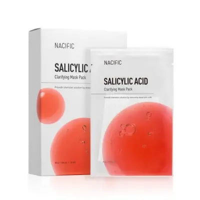 NACIFIC Salicylic Acid Clarifying Mask Pack 30g 1Box (480ea)