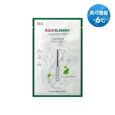 DR.G R.E.D Blemish Cool Soothing Mask 30g 1Box (200ea)