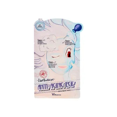 Elizavecca Liar Beautiful girl Anti Aging Egf Aqua Mask Pack 25g 1Box (50ea)