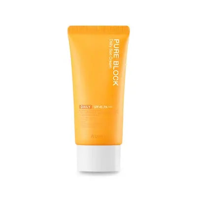 Apieu Pure Block Sun Cream Daily (Yellow) 50ml 1Box (1ea)