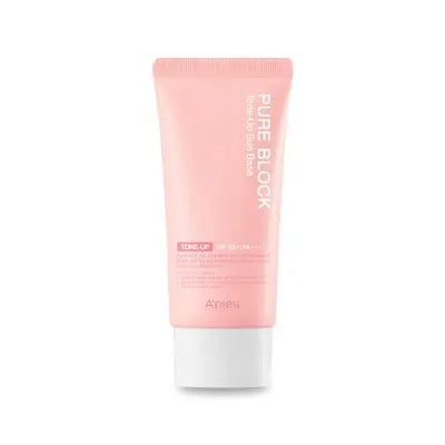 Apieu Pure Block Sun Cream Tone Up (Pink) 50ml 1Box (1ea)