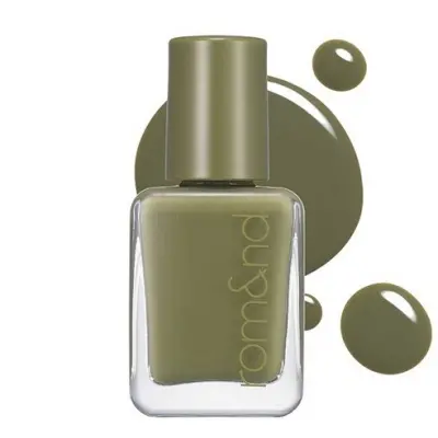 rom&nd Mood Pebble Nail 04 Mud Green 1Box (20ea)