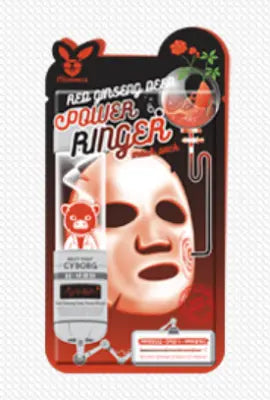 Elizavecca Red Ginseng Deep Power Ringer Mask Pack 23g 1Box (50ea)
