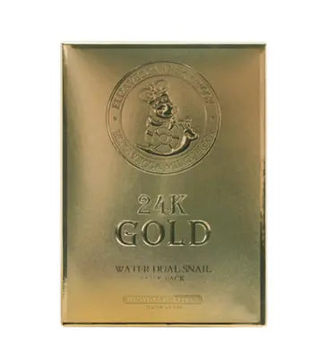 Elizavecca Milky Piggy 24k Gold Waterdual Snail Mask Pack 25g 1Box (50ea)