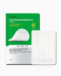 Anua TRIPLE ACID SPOT CARE MICRODART PATCH 12EA 1Box (160ea)