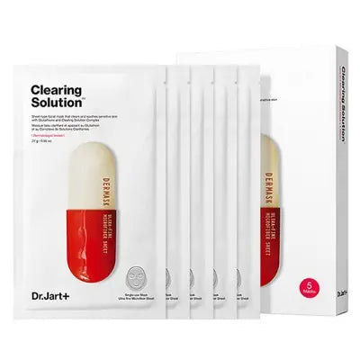 Dr.Jart+ Dermask Micro Jet Clearing Solution(27g*5ea) 1Box (24ea)