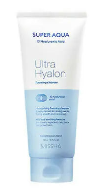 missha Super AquaUltra Hyalron Fomaing Cleanser 200ml 1Box (10ea)