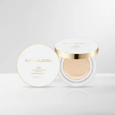 missha MISSHA-SAFE BLOCK RX COVER TONE UP SUN CUSHION(SPF+/PA++++) 14G 1Box (6ea)