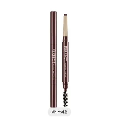 missha PERFECT EYEBROW STYLER(REDBROWN)_R 0.15G 1Box (4ea)