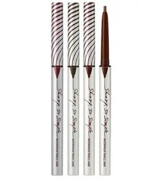 CLIO Sharp, So Simple Waterproof Pencil Liner 0.14g #003 #Kakao Brown 1Box (480ea)