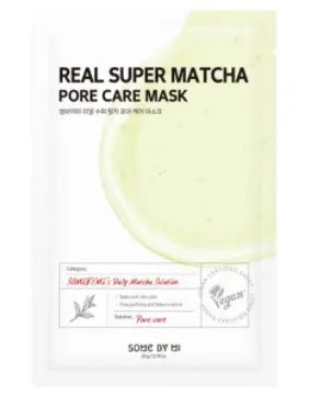 SOME BY MI Real Super Matcha Pore Care Mask 25g 1Box (400ea)