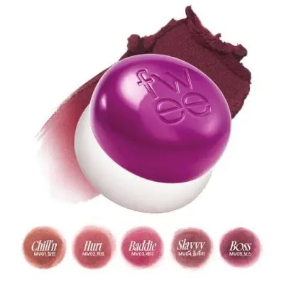 FWEE LIP&CHEEK BLURRY PUDDING POT Baddie 1Box (40ea)