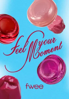 FWEE LIP&CHEEK GLOWY JELLY POT JR01 SQUEEZED 4g+PENDANT KEYRING 1Box (50ea)