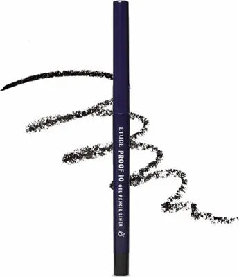 ETUDE Proof10 Gel Pencil #1 Black 1Box (6ea)