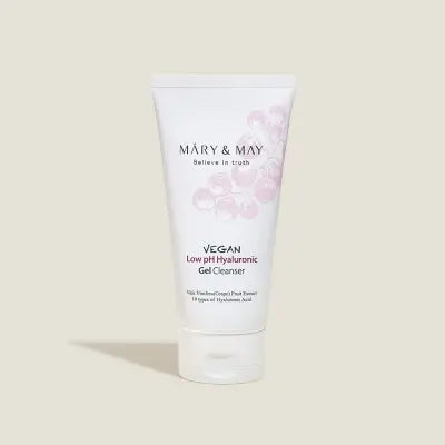 Mary&May Vegan Low pH Hyaluronic Gel Cleanser 150ml 1Box (35ea)