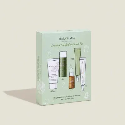 Mary&May Soothing Trouble Care Travel Kit (5pcs) 1Box (40ea)