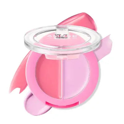 AMUSE LIP & CHEEK 03 STRAWBERRY BALM 3g (1.5g x 2) 1Box (20ea)