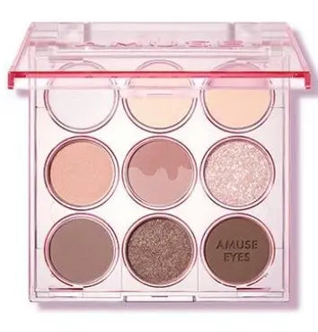 AMUSE EYE COLOR PALETTE 04 PEONY SKIN 0.6g X 9 1Box (10ea)