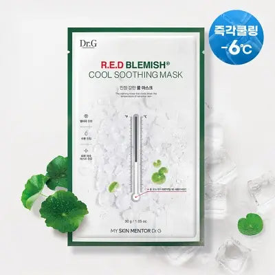 DR.G R.E.D Blemish Cool Soothing Mask 30g*5p 1Box (40ea)