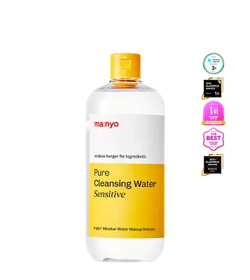 Manyo Factory PURE CLEANSING WATER SENSITIVE 500ml 1Box (30ea)
