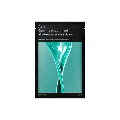 Abib Gummy sheet mask Madecassoside sticker 27ml 1Box (24ea)