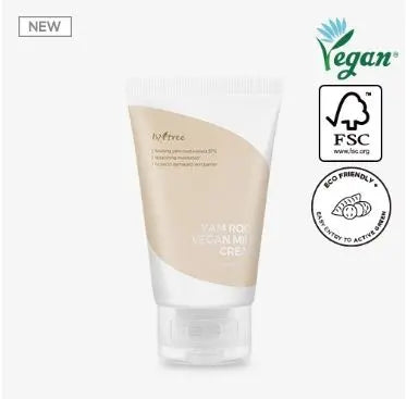 Isntree YAM ROOT VEGAN MILK CREAM_80ml 1Box (40ea)