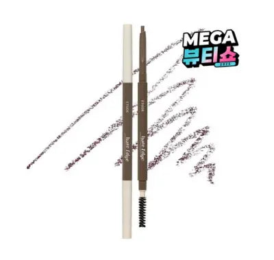ETUDE Bear Edge Slim Brow 01 Dark Brown 0.1g (2023) 1Box (6ea)