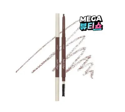 ETUDE Bear Edge Slim Brow 02 Natural Brown 0.1g (2023) 1Box (6ea)