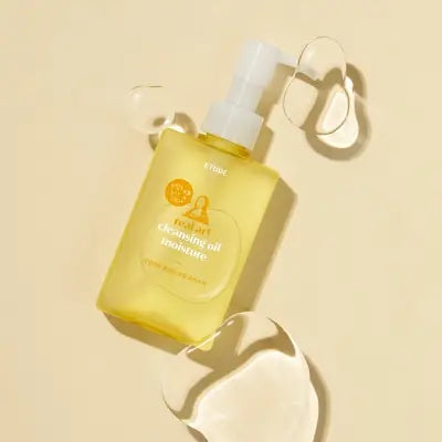 ETUDE Real Art Cleansing Oil Moisture 185ml (23AD) 1Box (6ea)