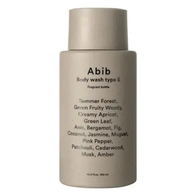 Abib Body wash type S fragrant bottle 300ml 1Box (40ea)